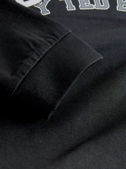 Baker by Ted Baker T-shirt graphique noir à col en V