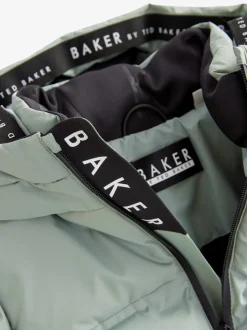 Baker by Ted Baker Vert Résistant à la douche Heatseal Coat