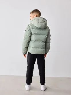 Baker by Ted Baker Vert Résistant à la douche Heatseal Coat