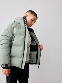 Baker by Ted Baker Vert Résistant à la douche Heatseal Coat