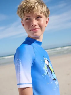 Ballon de football bleu cobalt - Rash Gilet (1.5-16ans)