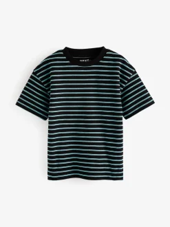 Bande bleue - T-shirt Manches courtes 5 Pack (3mois-7ans)