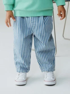 Bande bleue/blanche - Jean Barrel (3mois à7ans)