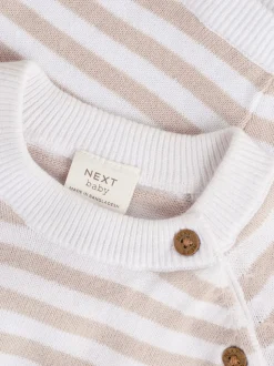 Bande neutre - Ensemble Bébé (0mths-2yrs) - Top et jambières en tricot