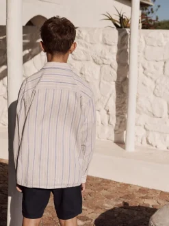 Bande neutre - Manches longues Lin Mix Relax! Chemises de nuit (3-16yrs)