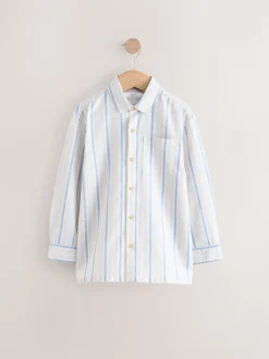 Bande neutre - Manches longues Lin Mix Relax! Chemises de nuit (3-16yrs)