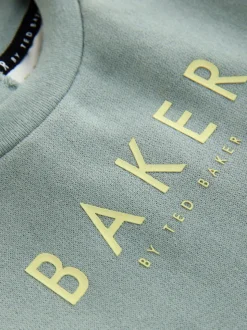 Barboteuse Baker by Ted Baker Baker by Ted Baker verte à empiècement