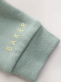 Barboteuse Baker by Ted Baker Baker by Ted Baker verte à empiècement