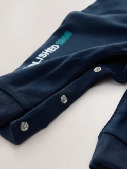 Barboteuse Baker by Ted Baker bleu marine à manches longues