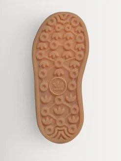 Baskets bébé Adidas Original Gazelle Indoor Comfort à dentelle élastique