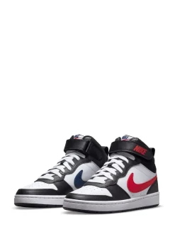 Baskets mi-Baskets du tribunal de Nike pour adolescents