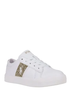Baskets Polo Ralph Lauren Frazier fille pailletées