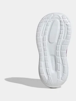 Blanc - adidas Baskets Runfalcon 5 Easy On bébé à velcro