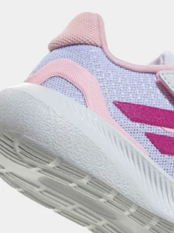 Blanc - adidas Baskets Runfalcon 5 Easy On bébé à velcro