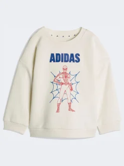 Blanc - adidas Ensemble Sweat-shirt et Joggings Marvel Spider-Man