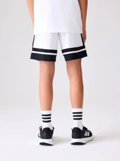 Blanc - adidas Squadra 25 Kids Shorts