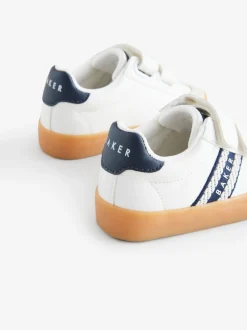 Blanc - Baskets à ruban de marque Baker by Ted Baker garçon