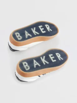 Blanc - Baskets à ruban de marque Baker by Ted Baker garçon