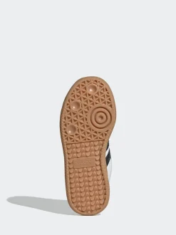 Blanc - Baskets adidas Originals Samba XLG en dentelle junior