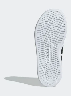 Blanc - Baskets adidas Street Talk à Dentelle élastique pour enfant