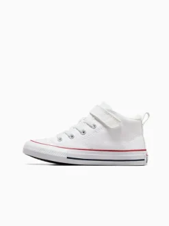 Blanc - Baskets Converse Malden Street Junior