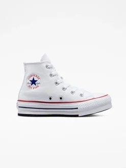 Blanc - Baskets junior Converse Eva Lift