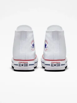 Blanc - Baskets junior Converse Eva Lift