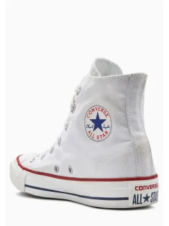 Blanc - Baskets montantes Converse Chuck Taylor junior