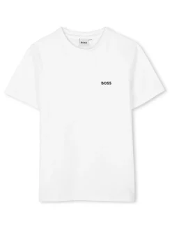 Blanc - BOSS lot de 2 T-shirts à manches courtes à col rond