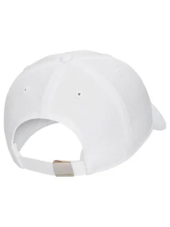 Blanc - Casquette Nike Dri-FIT Kids Club en métal non structuré