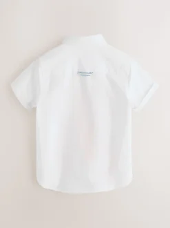 Blanc - Chemise Oxford Baker by Ted Baker à manches courtes