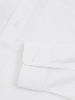 Blanc - Chemise Oxford Reiss Greenwich à boutons