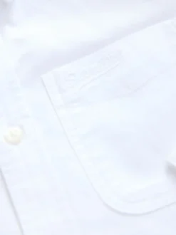 Blanc - Chemise Oxford Superdry