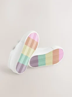 Blanc - Chunky Trainers With Fermeture par contact