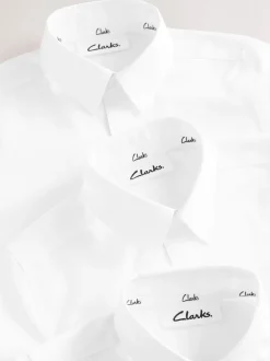 Blanc - Clarks Lot de 3 chemises d’école à manches longues
