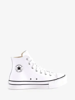 Blanc - Converse Baskets EVA Leather Lift Youth