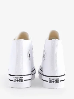 Blanc - Converse Baskets EVA Leather Lift Youth