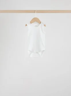 Blanc - débardeur Bodies pour Bébé