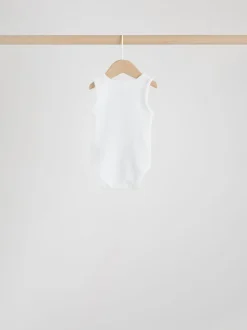 Blanc - débardeur Bodies pour Bébé