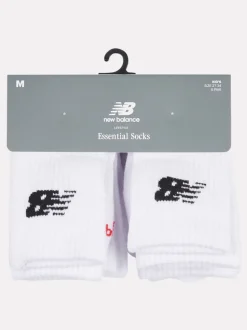 Blanc - Lot de 3 paires de chaussettes New Balance Everyday Trainer Col rond