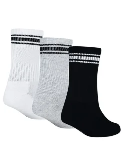 Blanc - Lot de 3 paires de chaussettes Abercrombie & Fitch