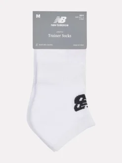 Blanc - Lot de 3 paires de chaussettes basses New Balance Everyday Trainer