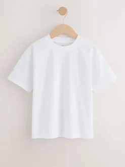 Blanc - Lot de 3 T-shirts à manches courtes (3-16ans)