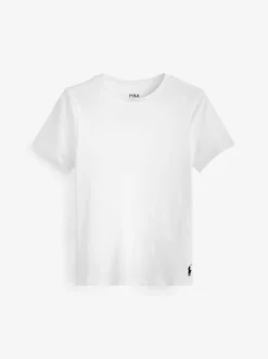 Blanc - Lot de 2 t-shirts Polo Ralph Lauren à col rond