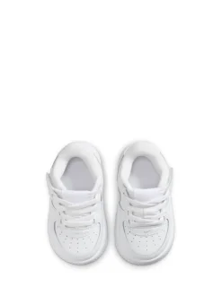 Blanc - Nike Baskets Air Force 1 Easy On bébé