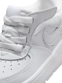 Blanc - Nike Baskets Air Force 1 Easy On bébé