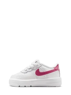 Blanc - Nike Baskets Air Force 1 Easy On bébé