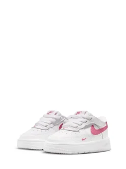 Blanc - Nike Baskets Air Force 1 Easy On bébé