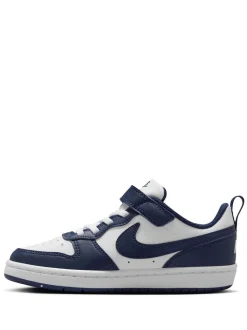 Blanc - Nike Baskets Basses Junior Court Borough