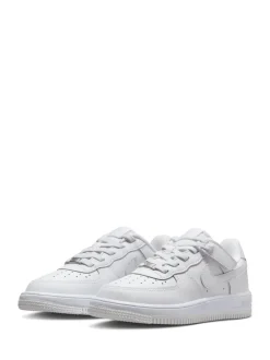Blanc - Nike Baskets Easy On Junior Air Force 1